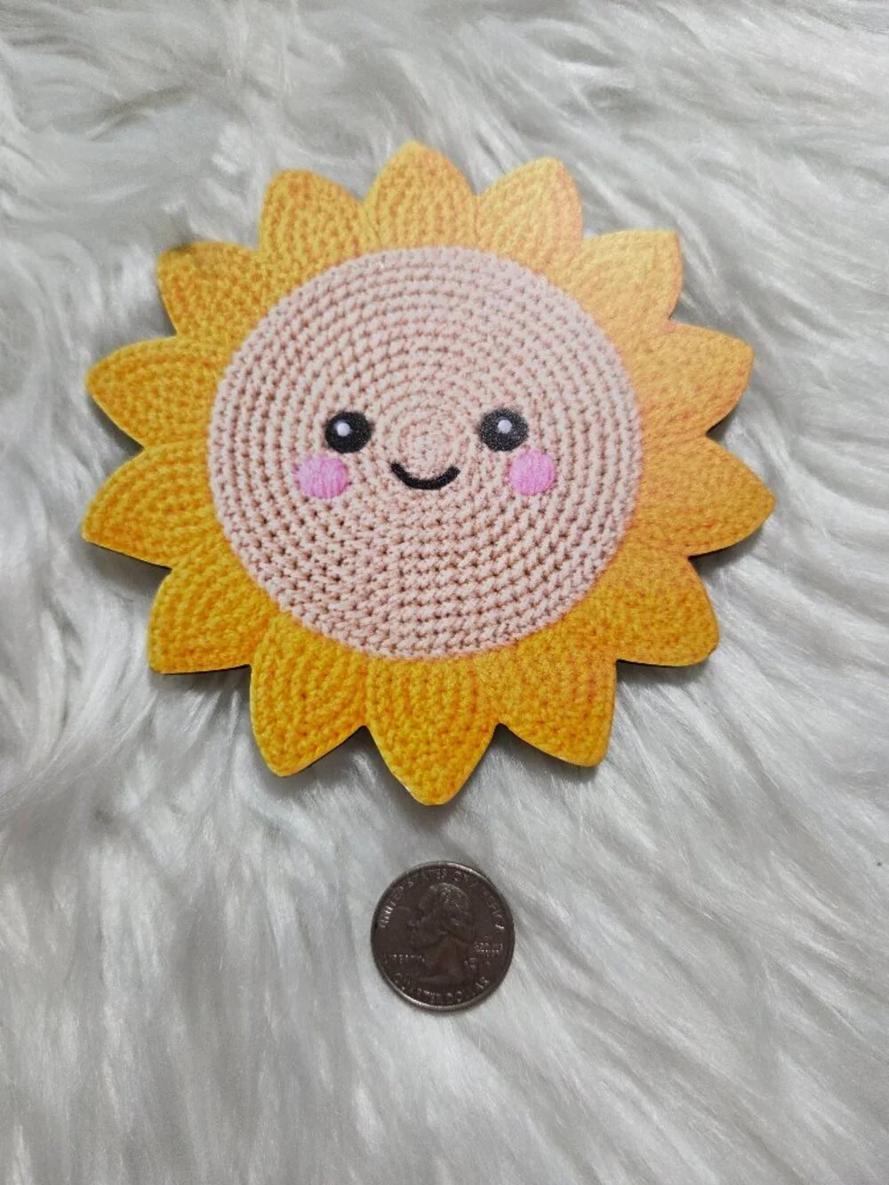Sunflower Design Coaster
